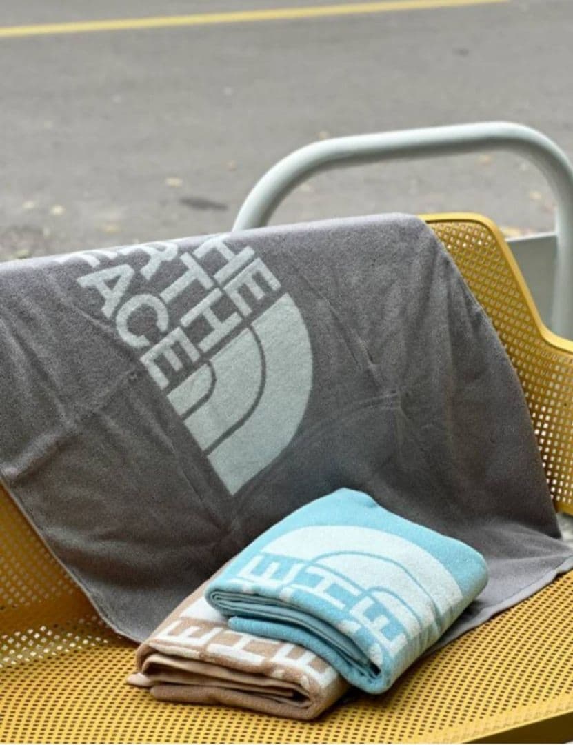 新品 THE NORTH FACE ロゴタオル 2枚セット 韓国限定 大判