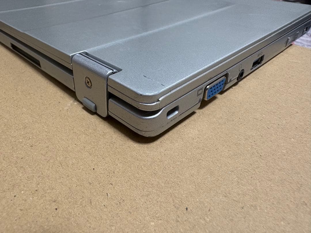 完動品　Panasonic CF-RZ5 小型ノートPC　アダプター付き