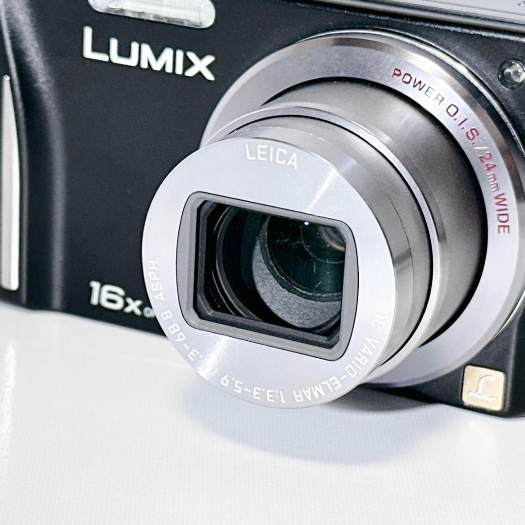 Panasonic LUMIX DMC-TZ18 ブラック 黒 美品 ケース付