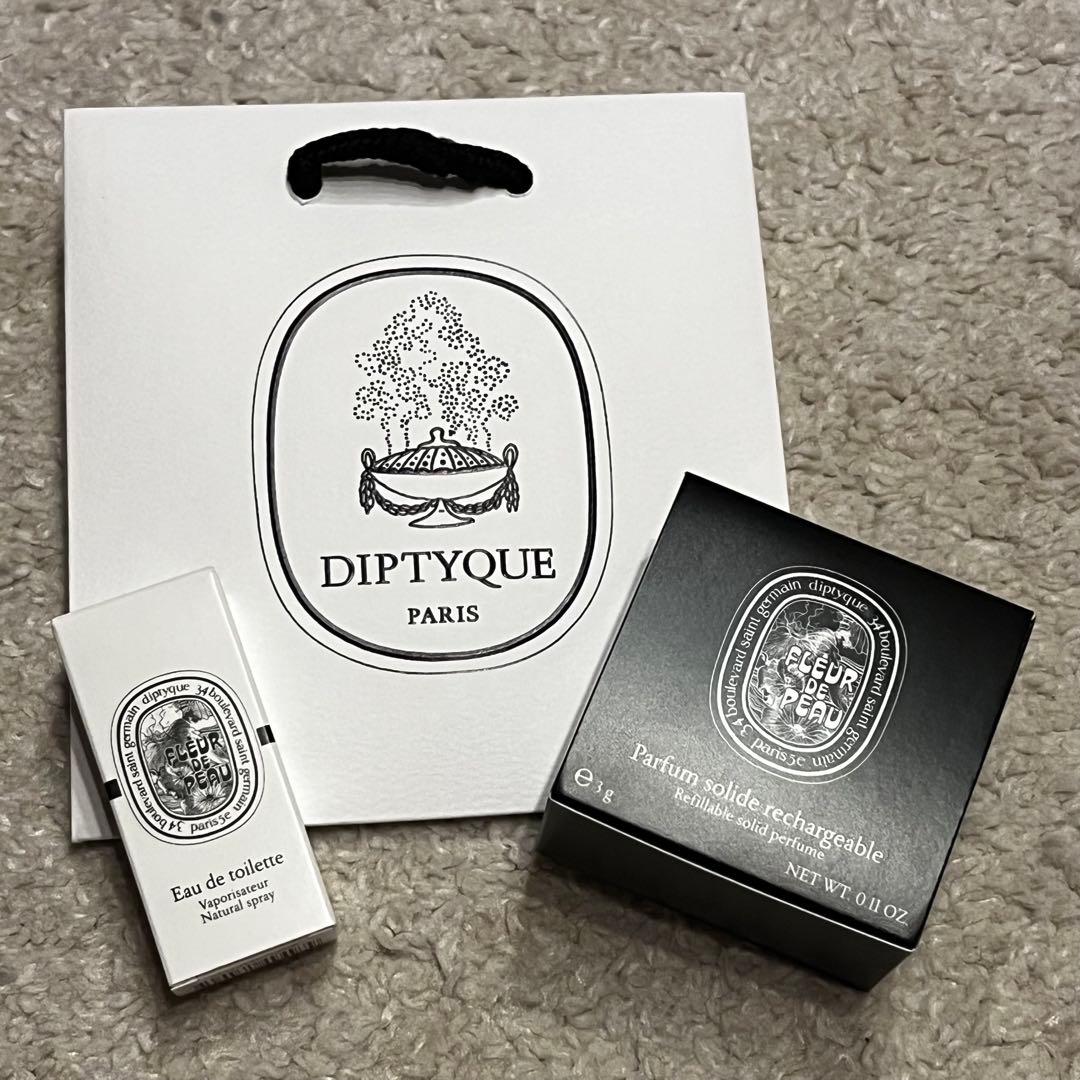 Diptyque フルールドゥポー 練り香水　美品
