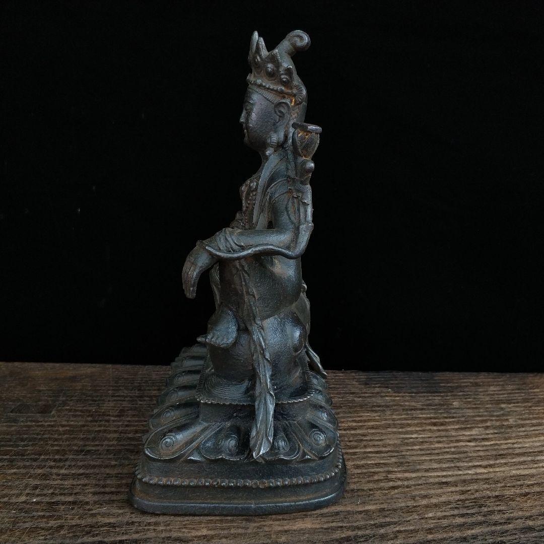 鉄器 鉄仏 仏教美術 菩薩仏像 工芸品 美術品 置物