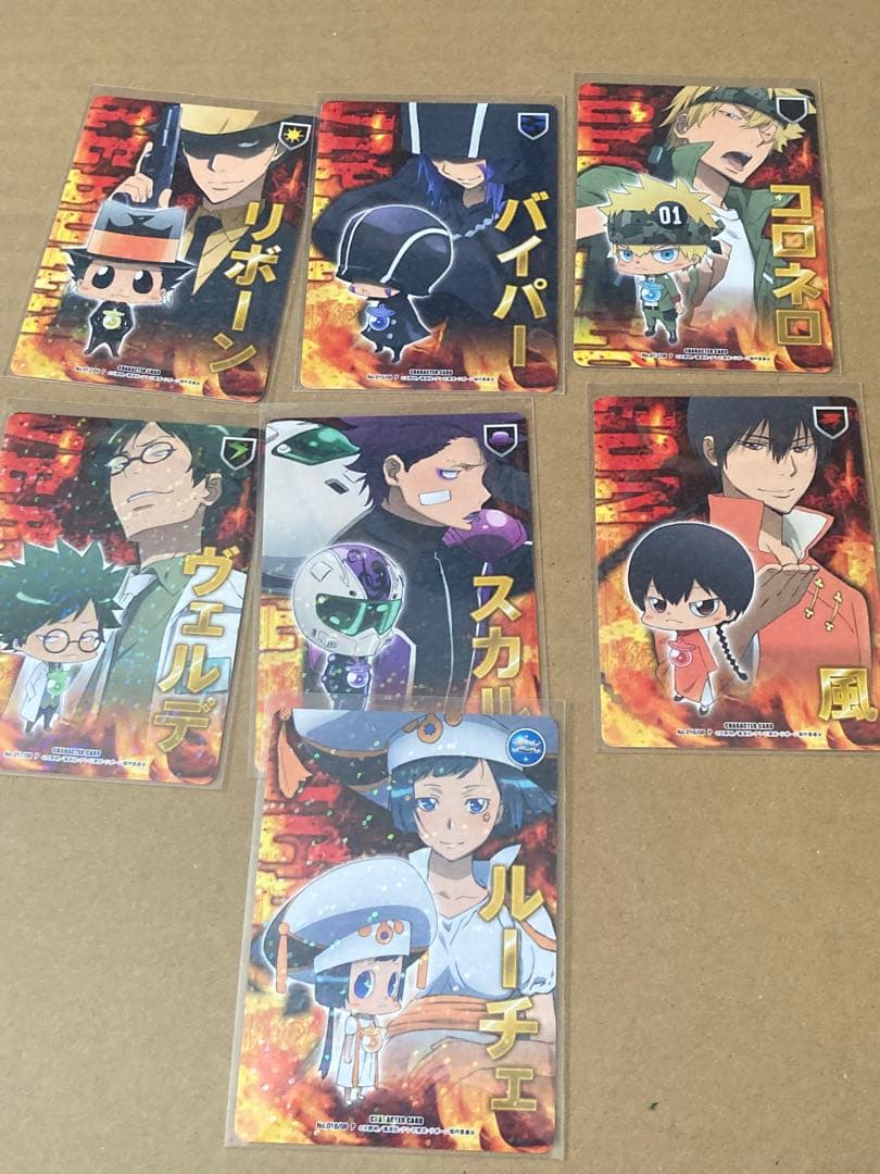 家庭教師ヒットマンREBORN! CCG アルコバレーノのセット