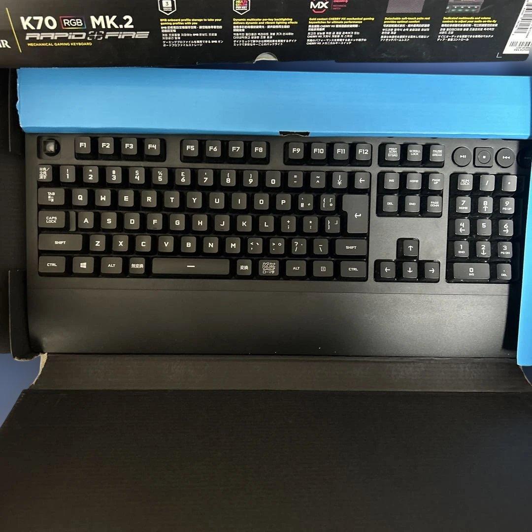 Corsair &Logicool（銀軸と無軸）