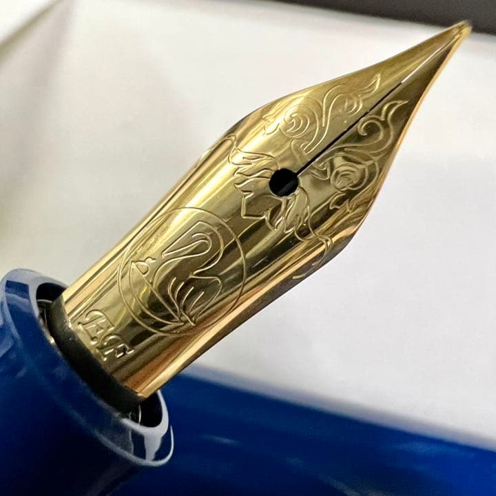 Pelikan 1200限定品 ペリカン 万年筆 特別生産 M120 ブルー