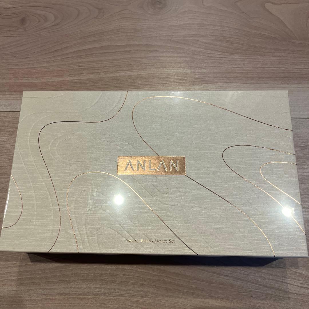 新品 ANLAN リフトスパ温冷かっさ EMS リフトブラシ アンラン 美顔器