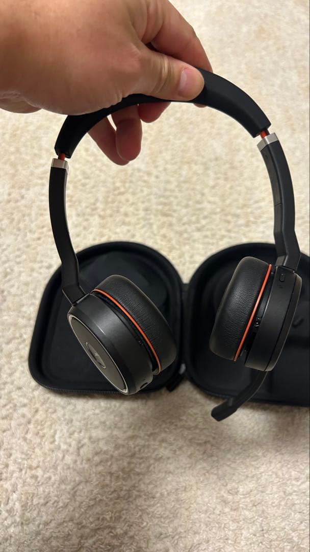 【美品】Jabra Evolve 75 ワイヤレスヘッドセット