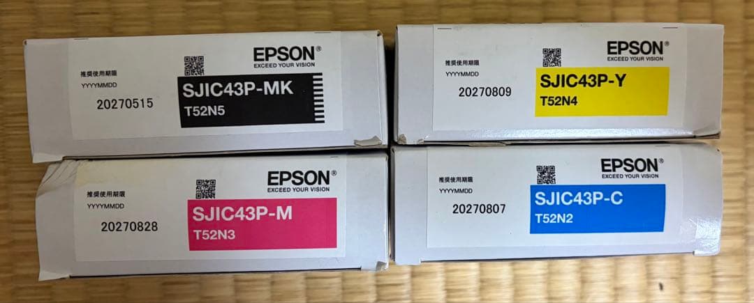 EPSON SJIC43P / C4020 /エプソン/プリンター/インク