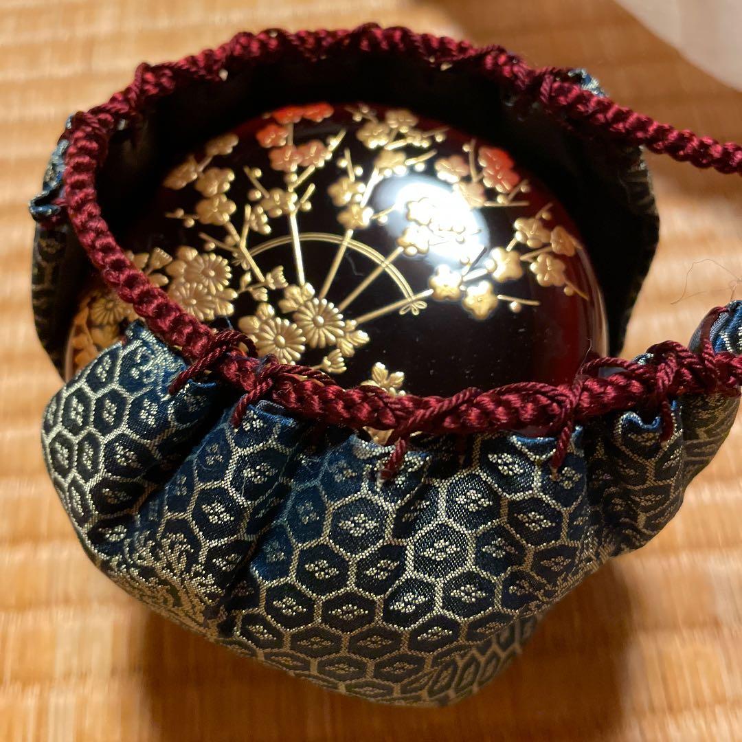 花扇蒔絵　平棗　一光作