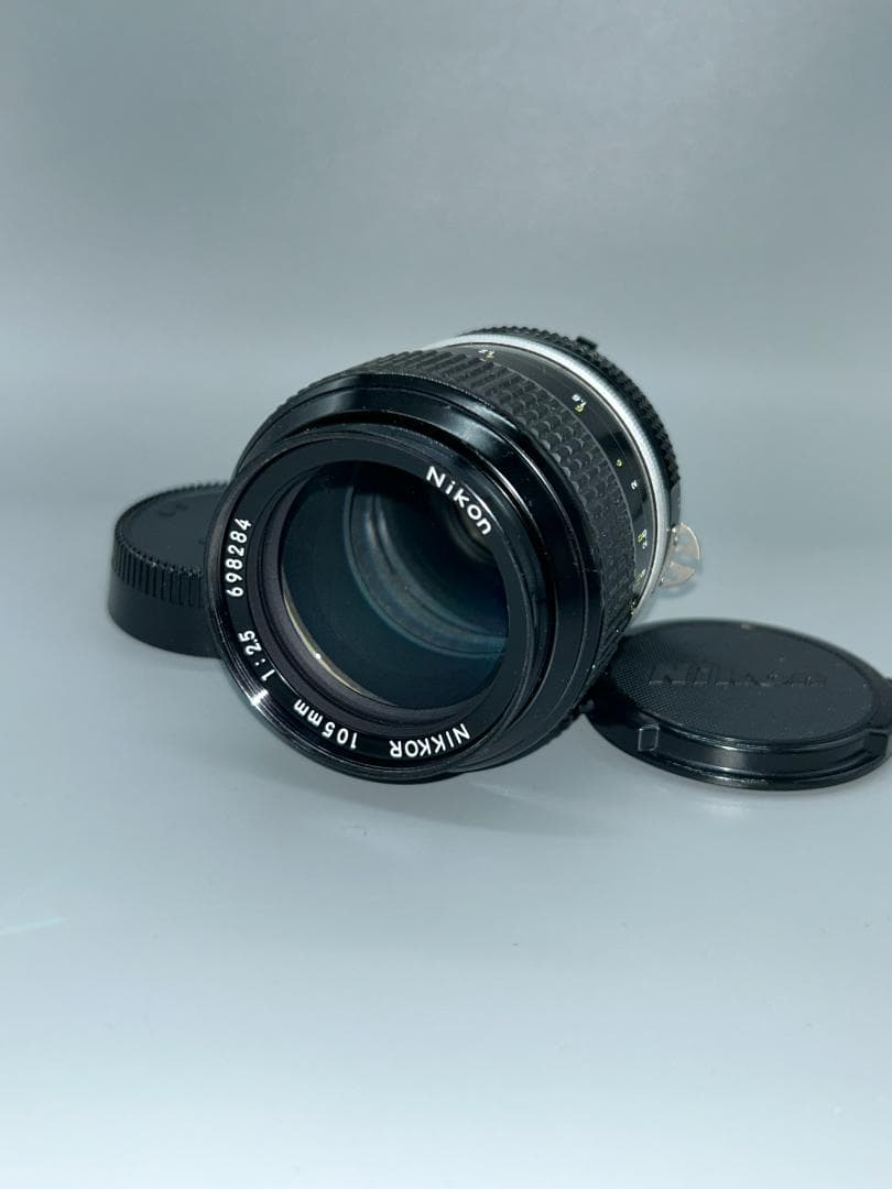 【美品】Nikon Nikkor 105mm F2.5 MF Fマウント