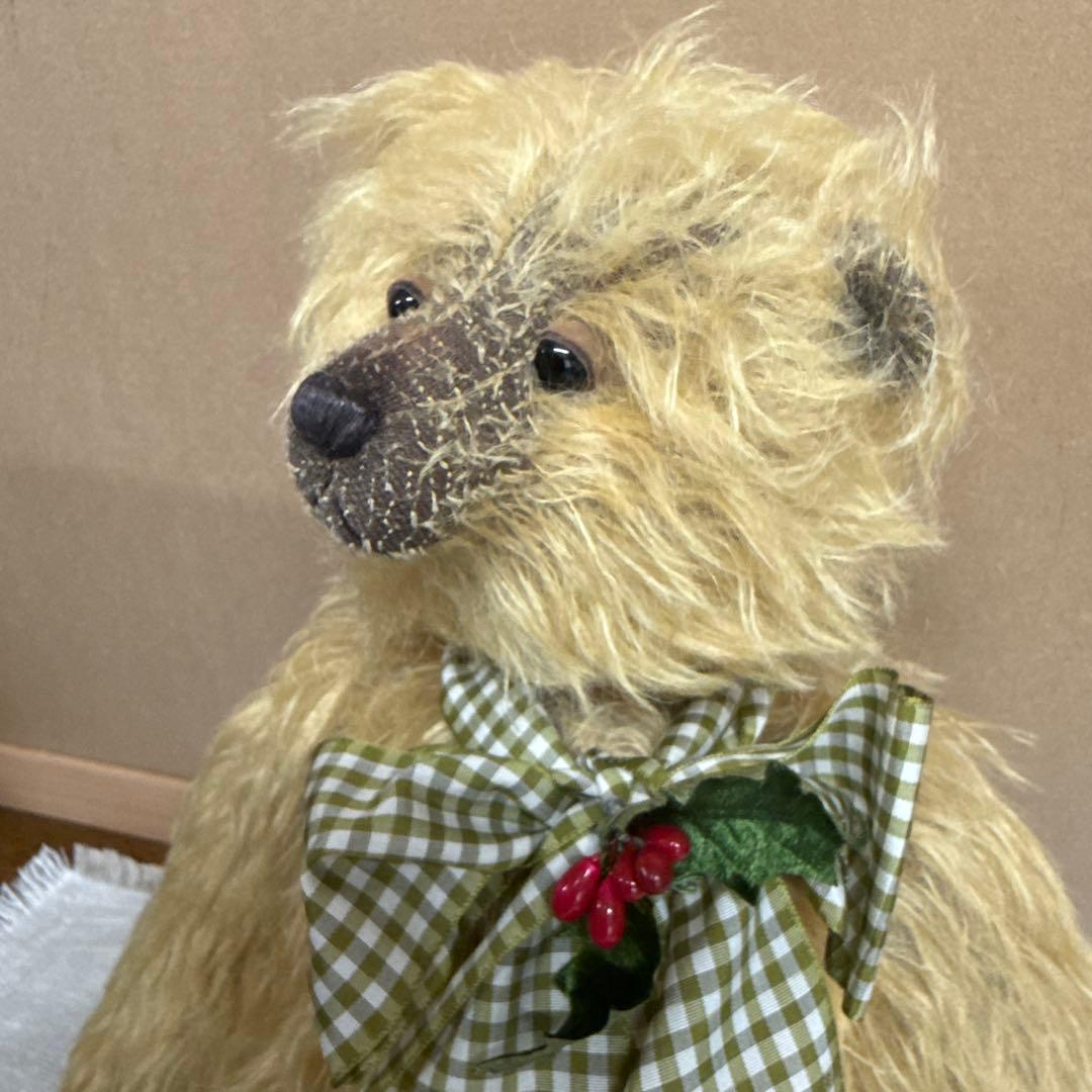 梶原晴美　テディベア　オルゴール　美品