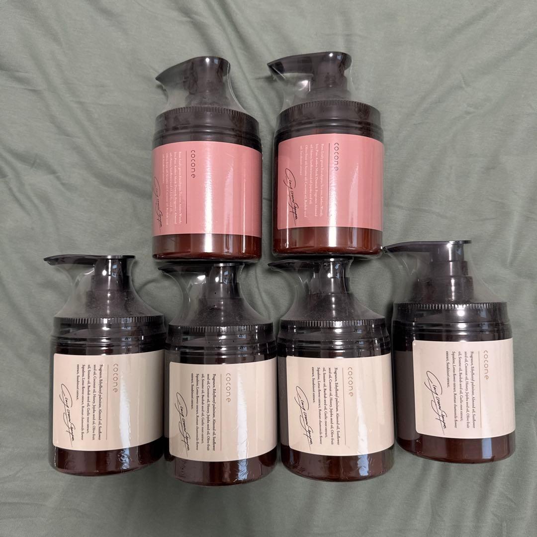 cocone クレイクリームシャンプー 400ml 5役セット