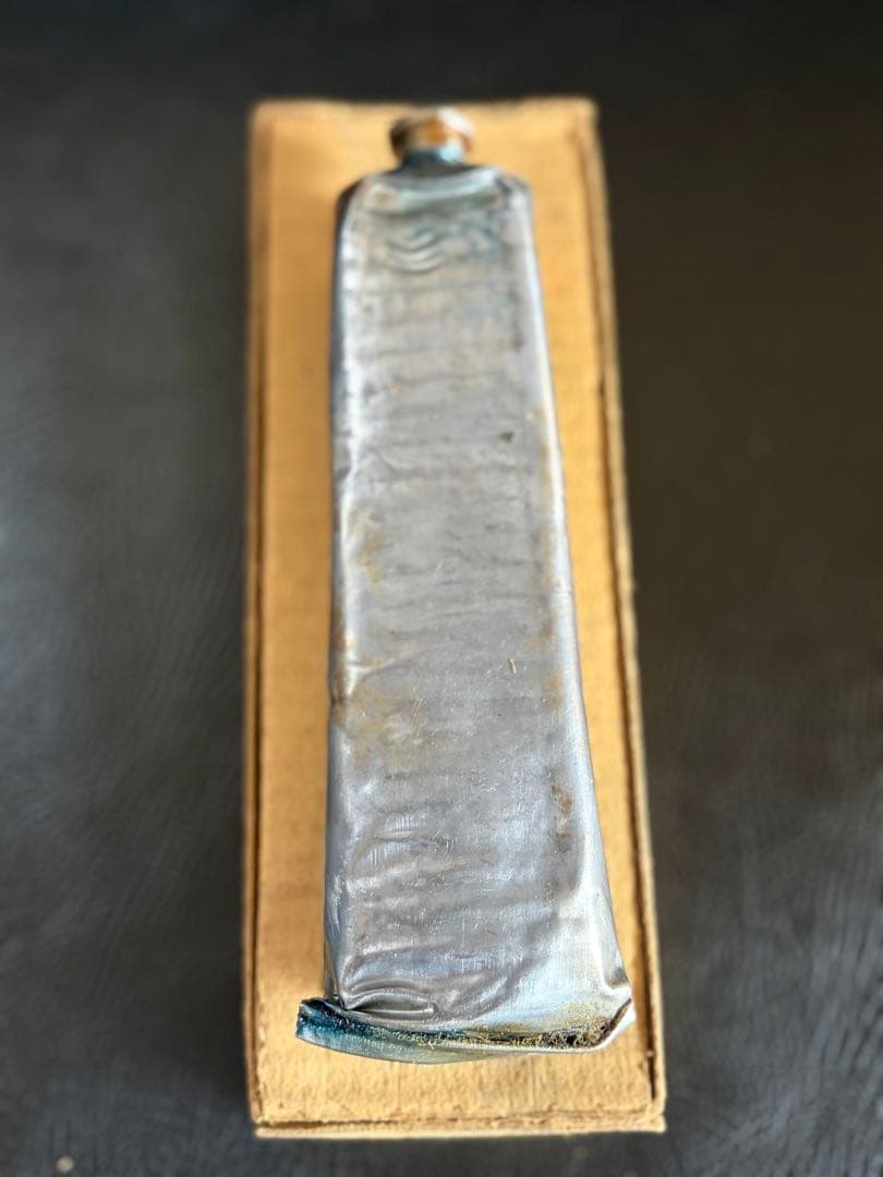 昭和初期　不二謄写版専用　不二インキ　 大氣堂　チューブ入り　FUJINK