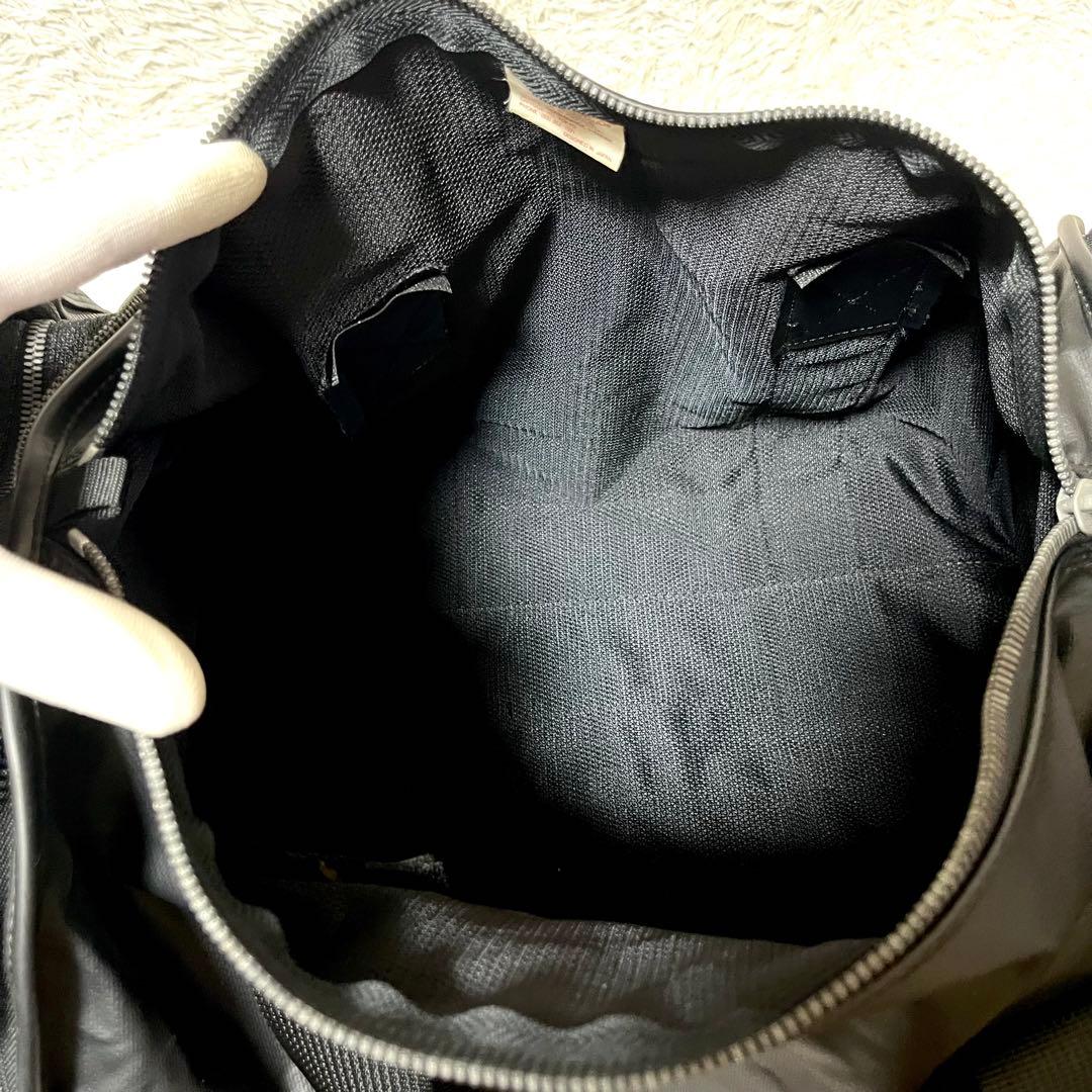 ✨美品✨ラゲッジレーベル 2way ボストンバッグ ドラムバッグ 青バッテン