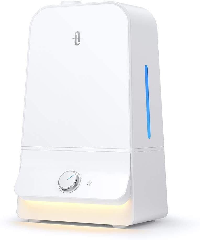 加湿器 超音波式 6.0L大容量 26db超静音 高さ1mのミスト