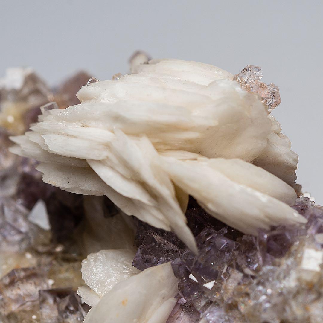 スペイン フローライト バライト 重晶石 天然石 原石 鉱物標本 鉱石 蛍石