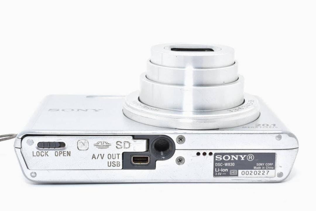 ソニー　SONY Cyber-shot DSC-W830 シルバー #3-7