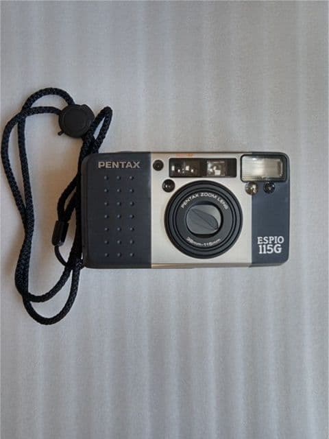 PENTAX ESPIO 115G 純正ケースと電池付き