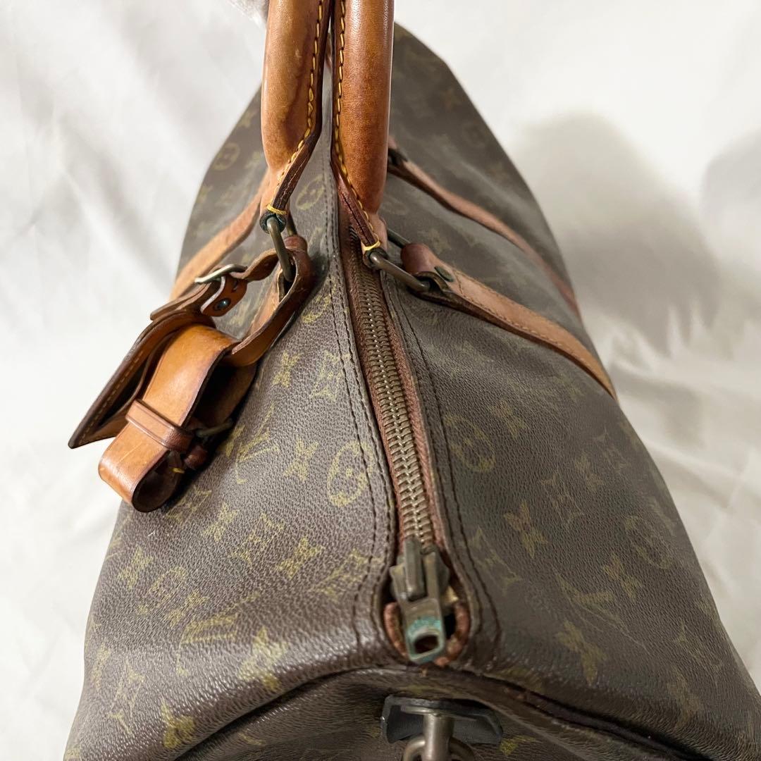 LOUIS VUITTON ボストンバッグ ブラウン ヴィンテージ　希少