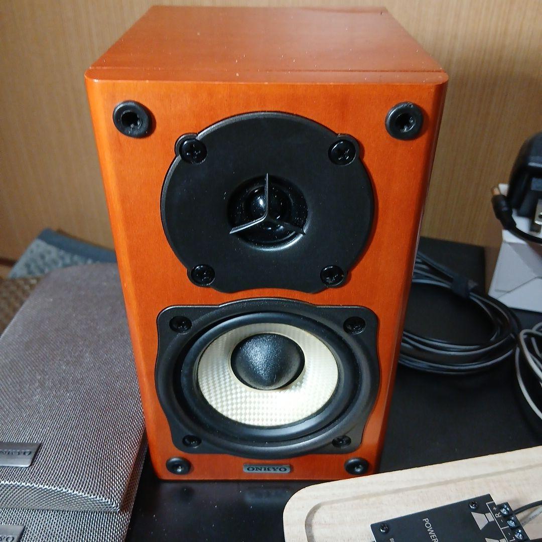 【名機ONKYO×高出力BTアンプ】すぐ聴けるフルセット！3A電源＆2Mコード付