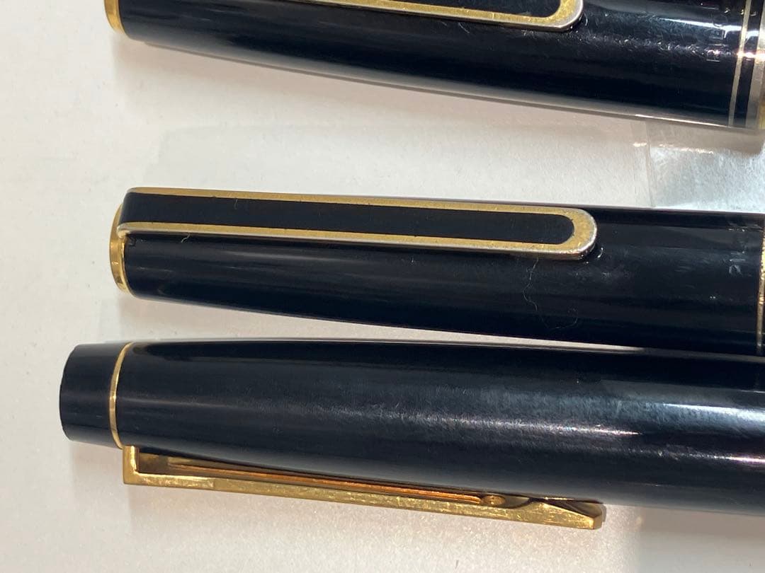 Pilot M-85 万年筆 6本セット 黒 赤