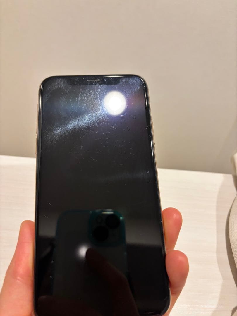 iPhonexs ゴールド　SIMフリー　64GB docomo