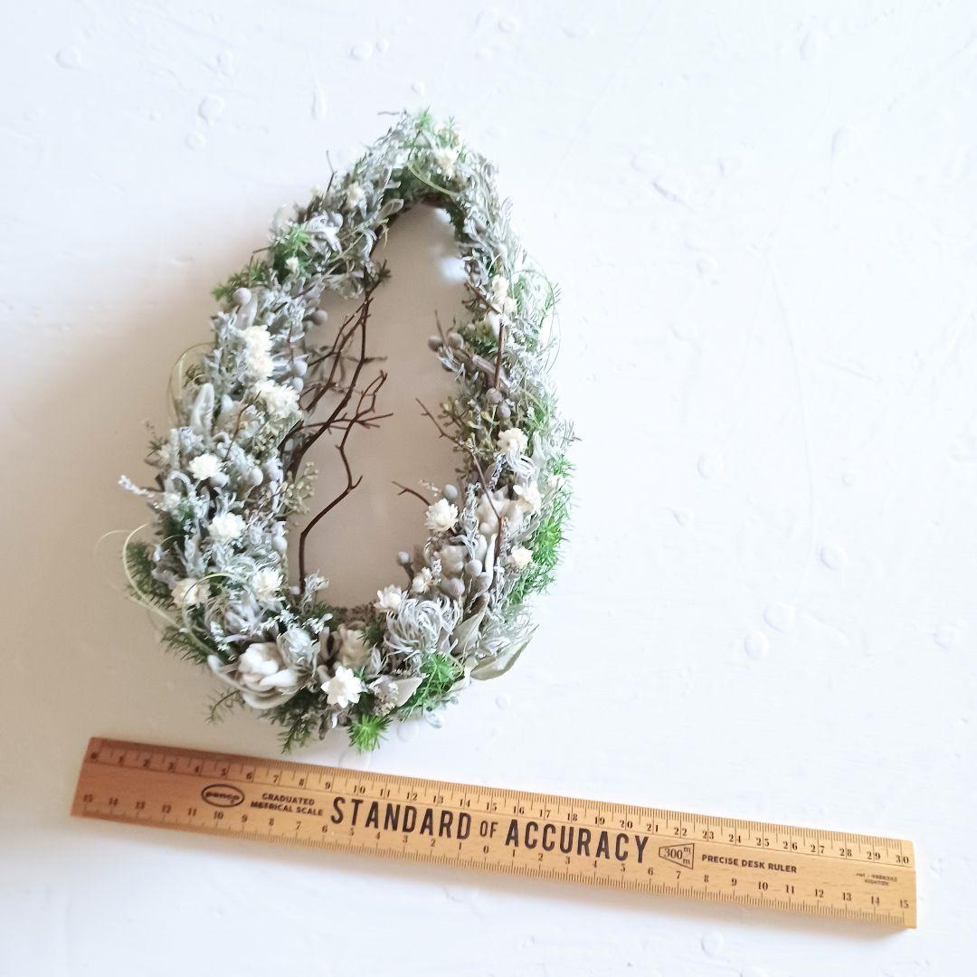 【魔女の棲む森 ～antique cadre～】ドライフラワー リース