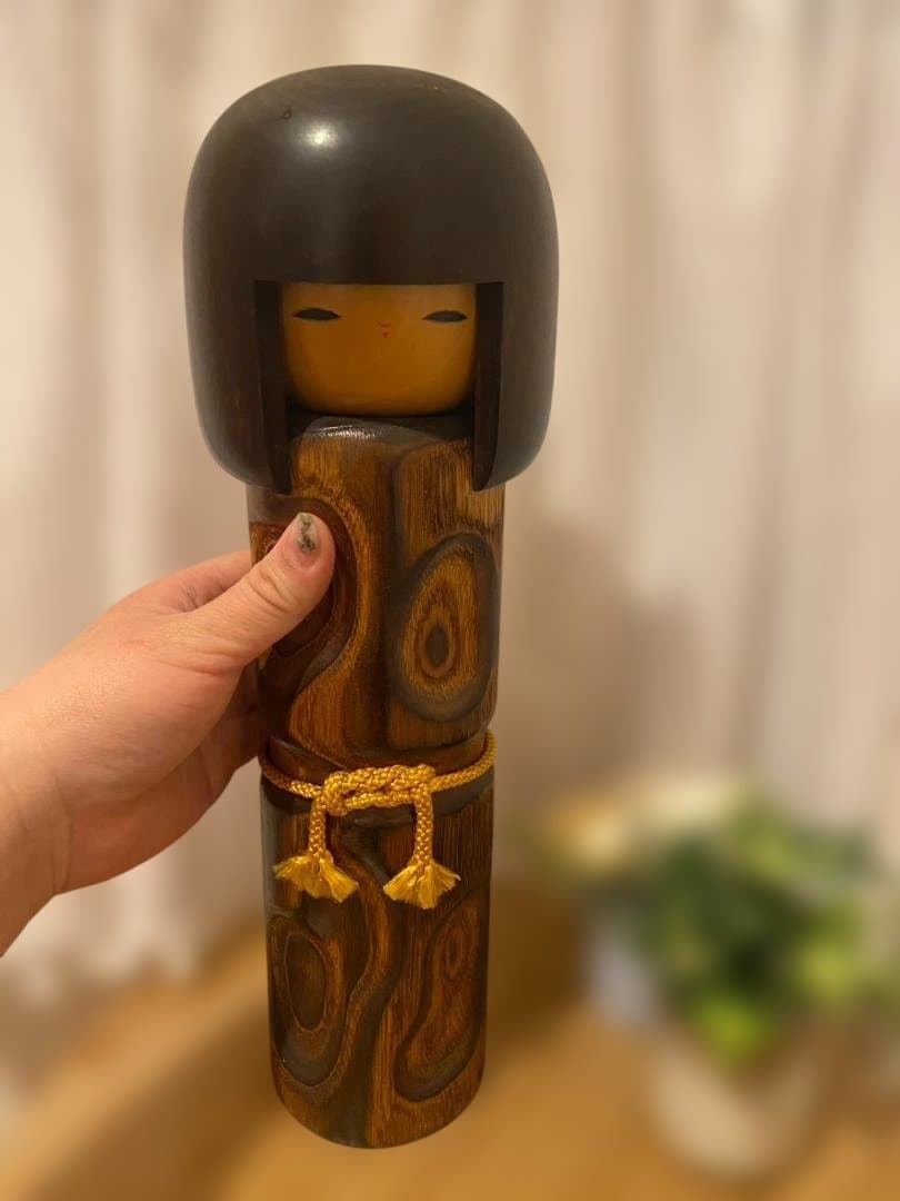 卯三郎こけし 大型39cm 無垢木 民芸工芸品 存在感抜群