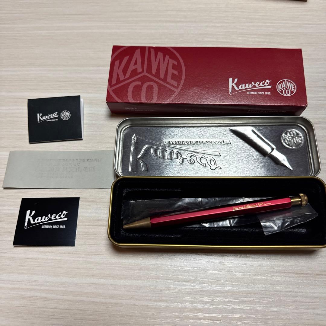 M*J様 カヴェコスペシャル 限定カラーレッド ボールペン