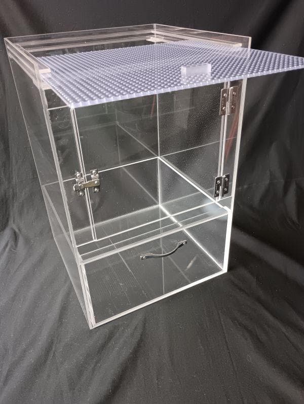 １台限定処分商品 取り扱いやすい アクリル製 爬虫類 両生類 飼育ケージ