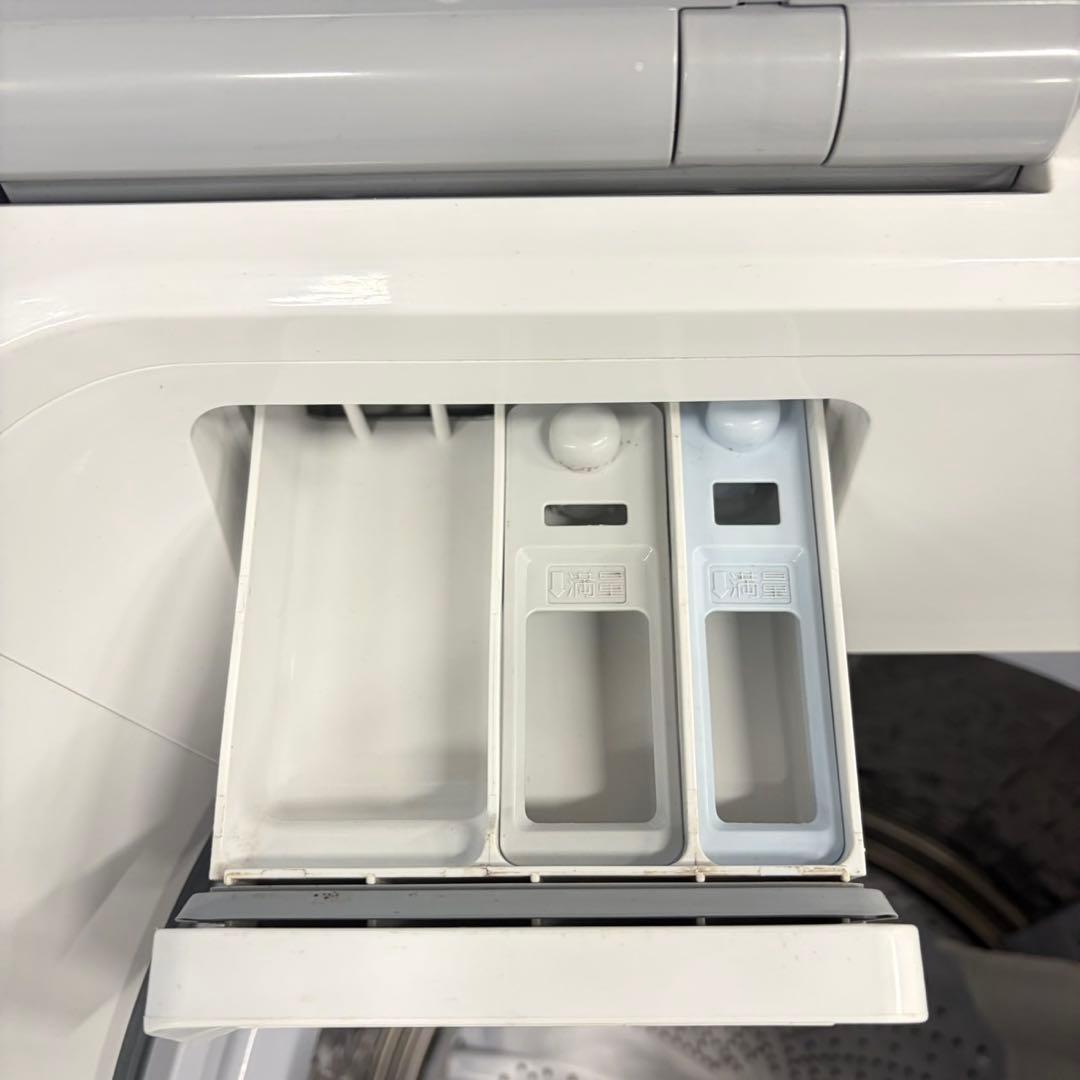 999 SHARP 縦型乾燥機能付き　洗濯機　大人気　ガラストップ　極美品