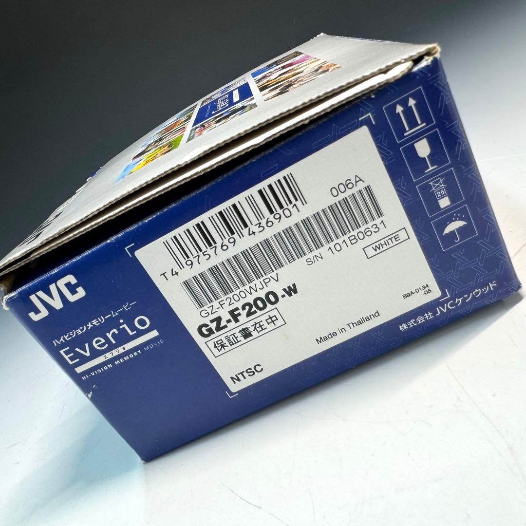 JVC エブリオ ビデオカメラ GZ-F200-W 耐低温 耐衝撃 GZ-