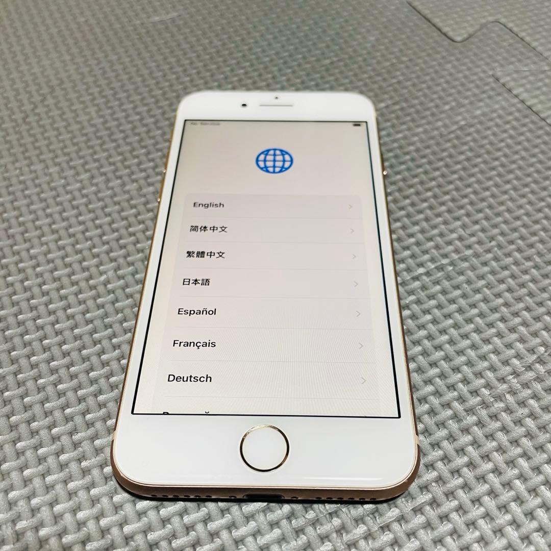iPhone8 64GB ゴールド 初期化済
