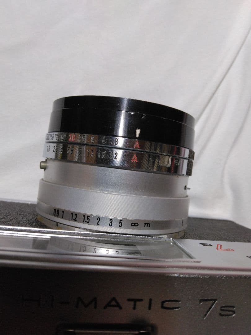 【美品・完動品】MINOLTA HI-MATIC 7s　フィルムカメラ　作例あり