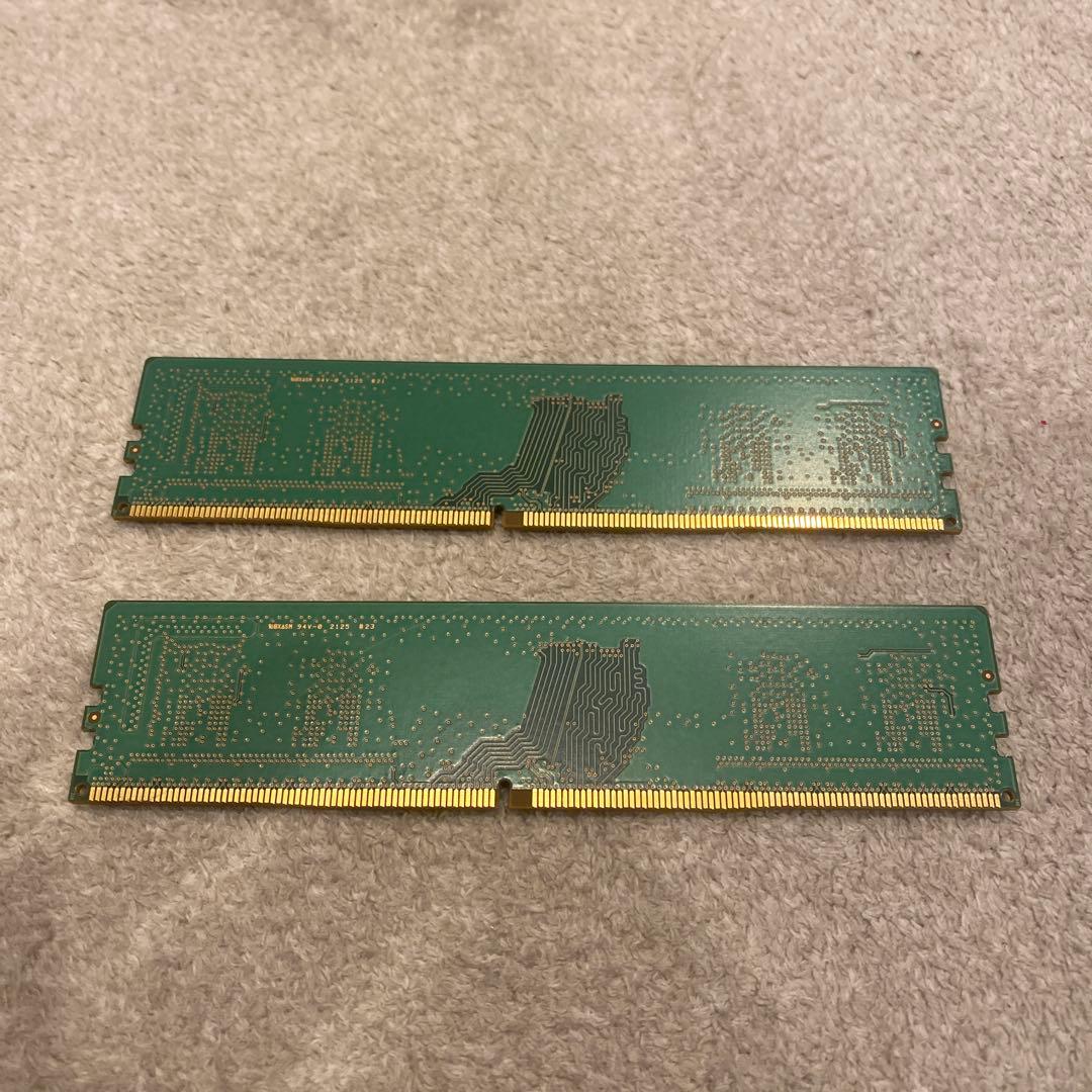 SAMSUNG PC4-3200AA 8GB×2枚 ディスクトップPC メモリ