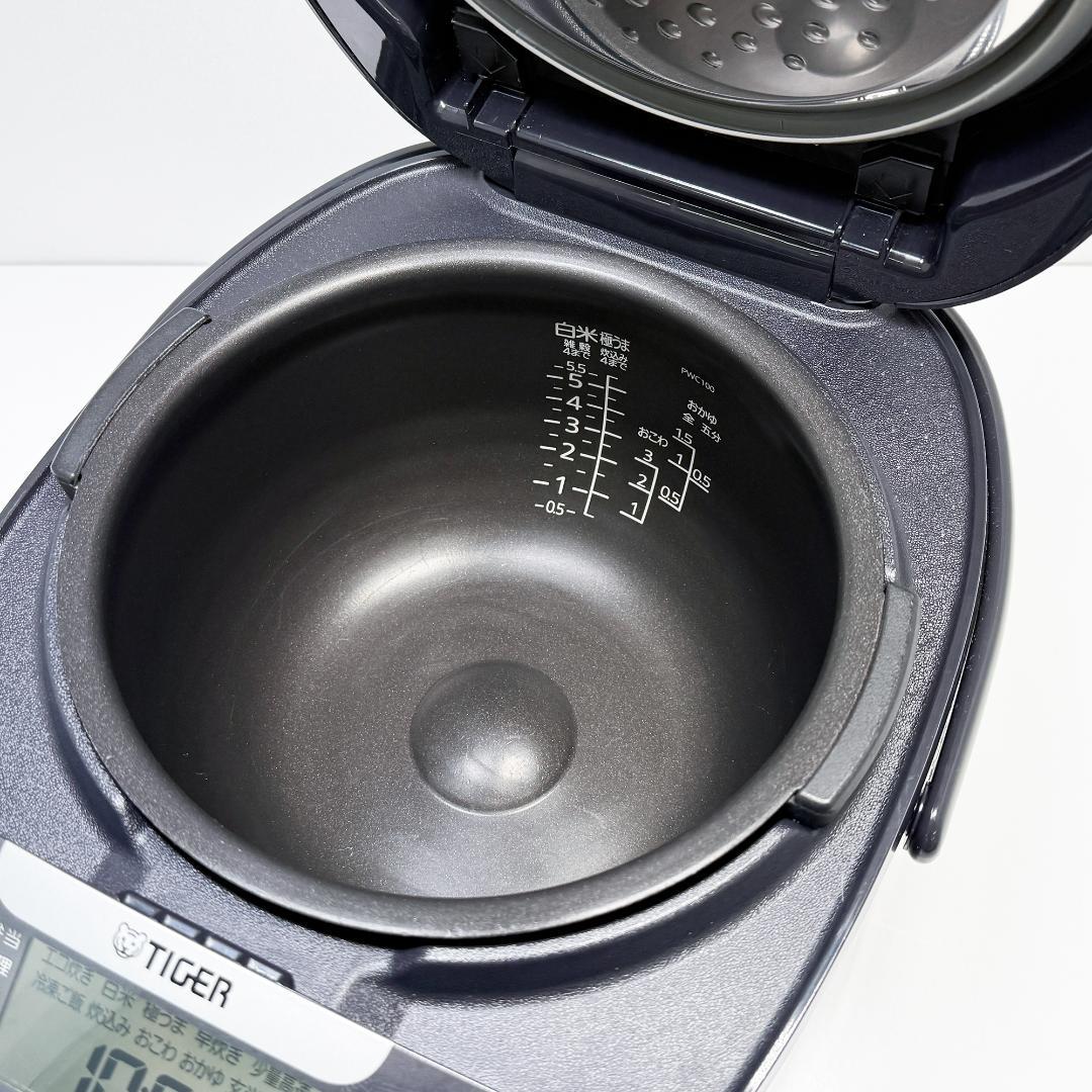 タイガー IH炊飯ジャー 5.5合炊き JPW-10E9 2022年製