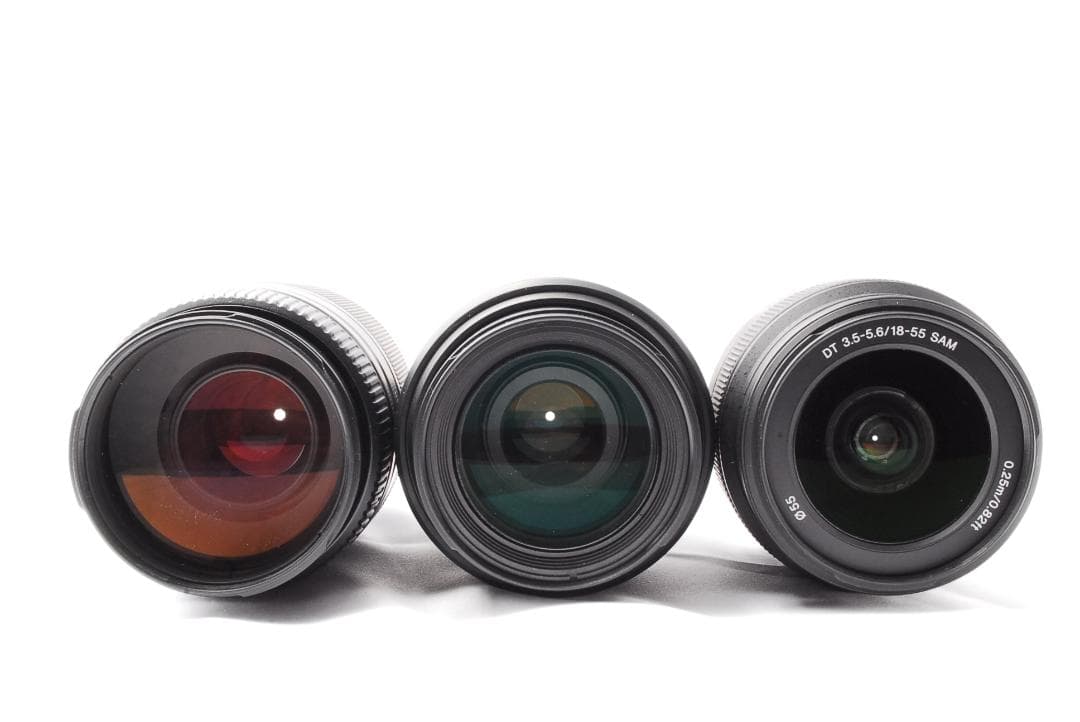 即購入で¥1000OFF❤️SONY α65 ✨トリプルレンズセット 超高画質