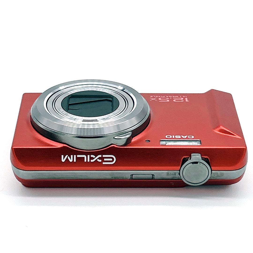 美品✨　動作品　CASIO EXILIM EX-ZS160 レッド　赤　箱あり
