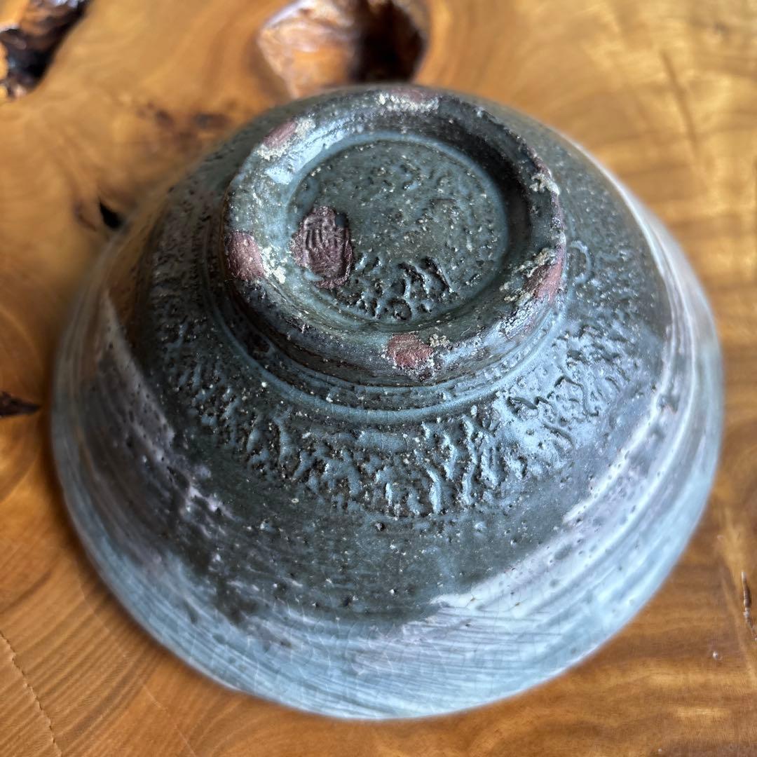 刷毛目茶碗 須田祥豊造 共箱 抹茶碗 茶道具 （6y）