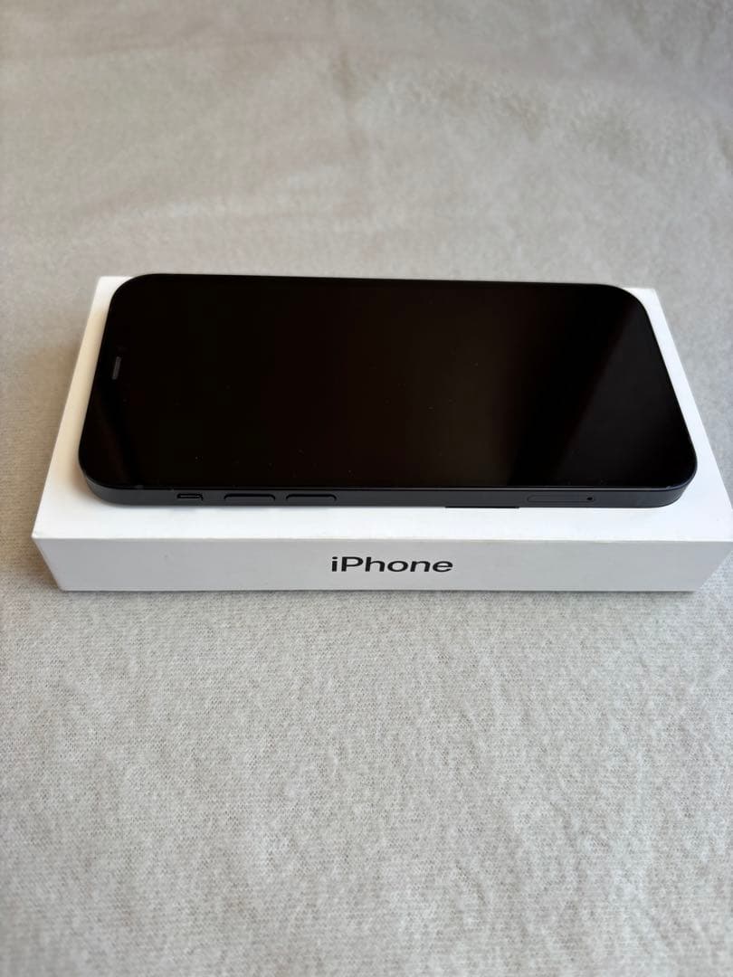 iPhone12 本体 64GB バッテリー77% SIMフリー　ブラック