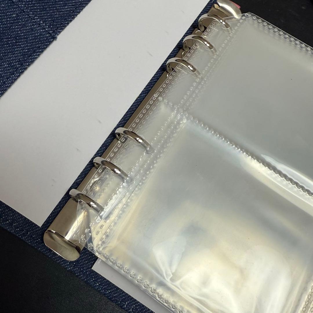 【未使用品】サンリオ デニムワッペンバインダー シール シール帳