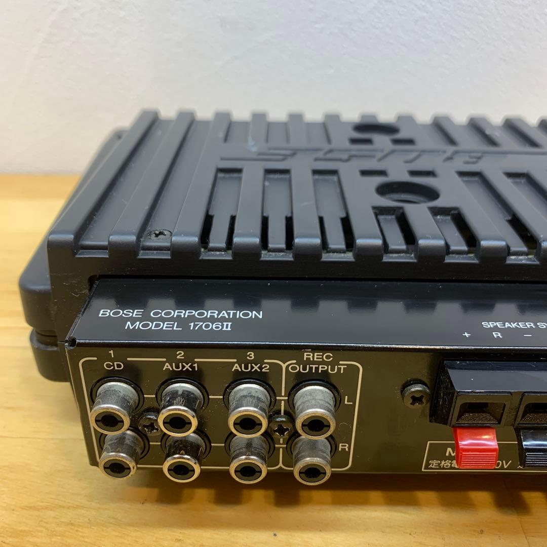 希少 BOSE 1706Ⅱ ステレオパワーアンプ 動作品