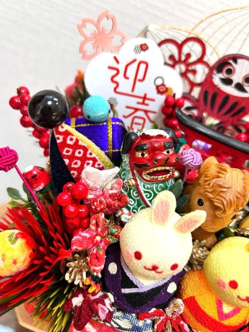 ✴︎お正月オブジェ✴︎ちりめん人形と招き猫✴︎2026✴︎専用✴︎