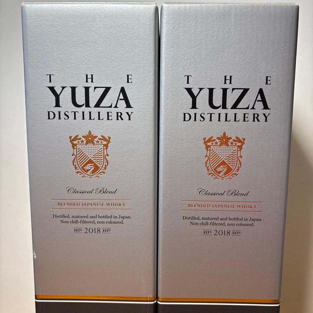 遊佐 YUZA クラシカルブレンド 2018 700ml 48％ 限定品 ２本