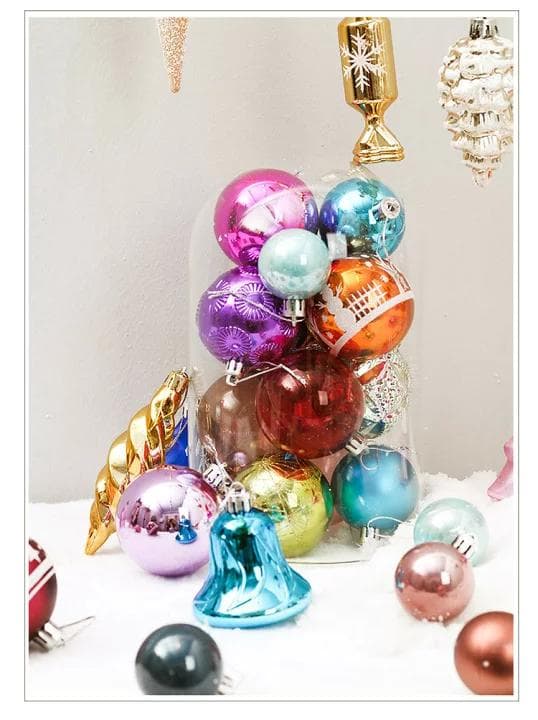 オーナメント 豪華 70個セット×3箱　DIY　クリスマスツリー 【3箱セット】