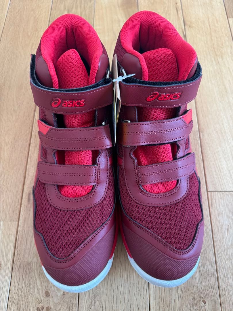 【新品未使用】asics WINJOB CP216 安全靴 28cm レッド