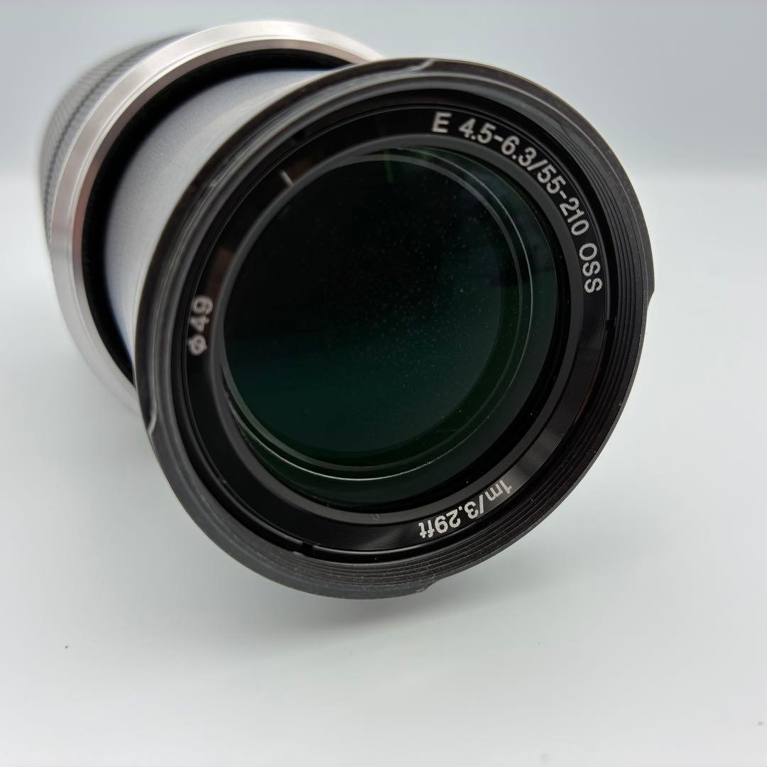 美品★ SONY SEL55210 55-210 OSS ソニー望遠 運動会