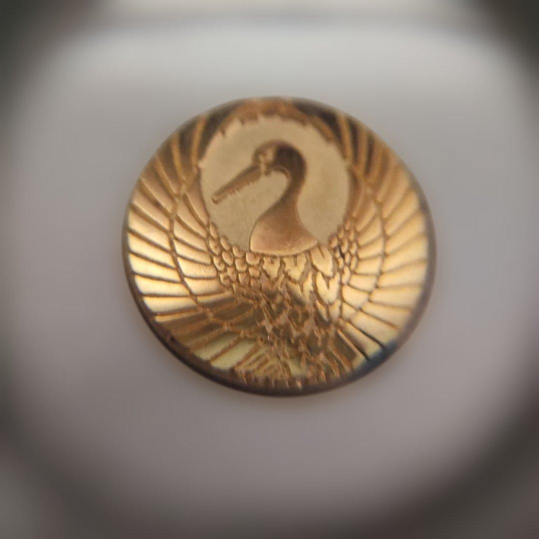 純銀。シルバー製。銀製。法教院落慶記念。メダル。約305g。中古品。