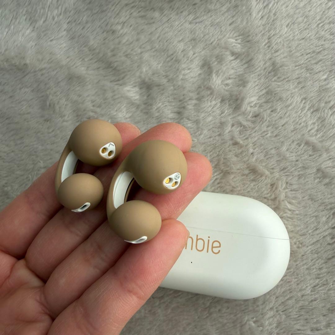 ambie ワイヤレスイヤホン AM-TW01LTC Latte