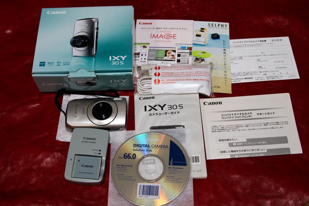 Canon IXY 30S デジタルカメラ