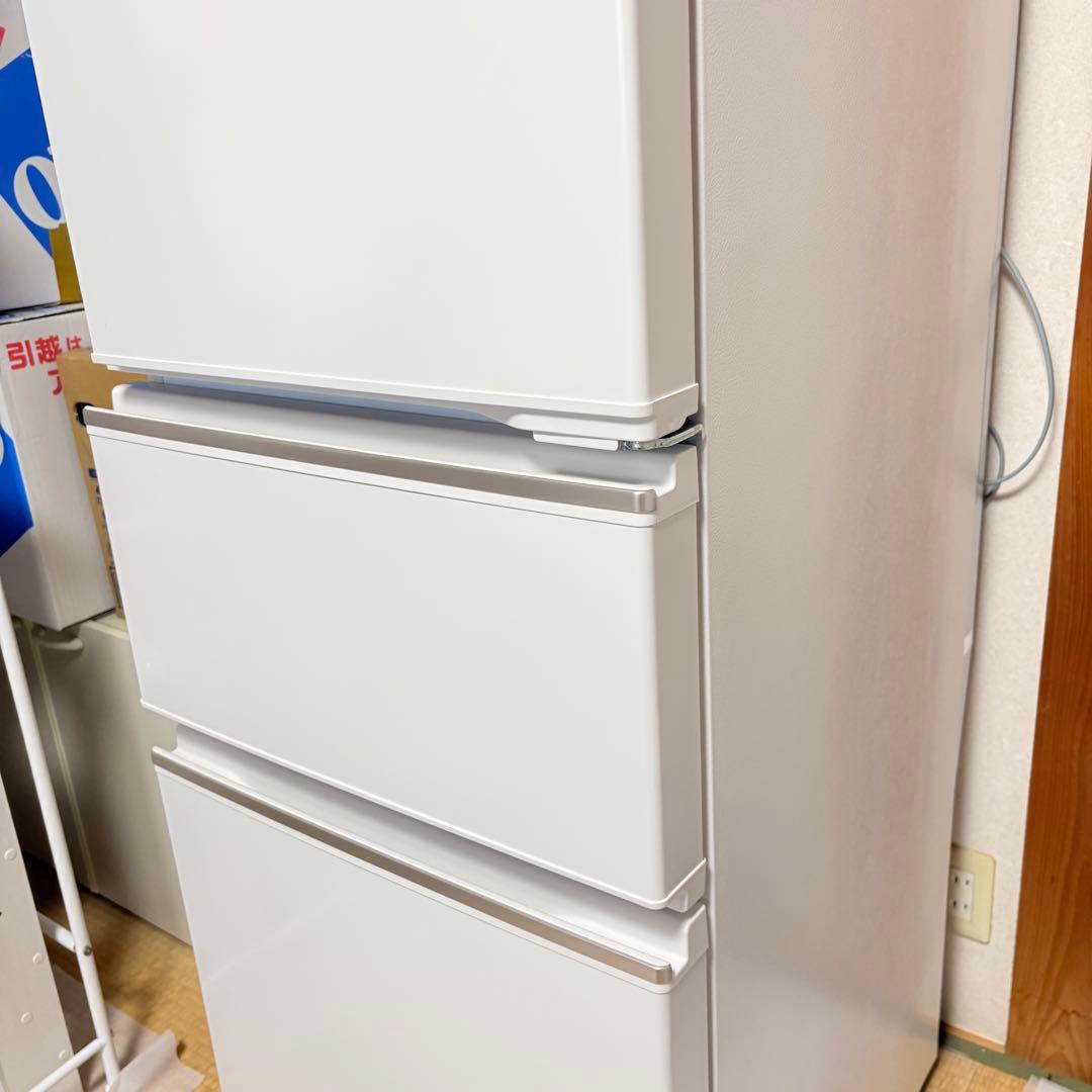 美品☆2024年製 三菱電機 3ドア冷蔵庫 272L MR-CX27K-W